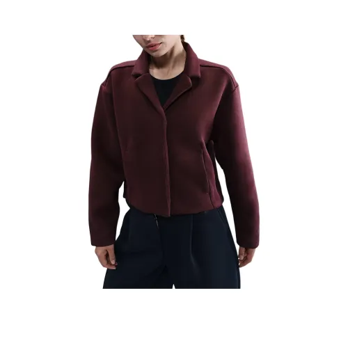 nike Куртки и Пальто Женские Бордовый