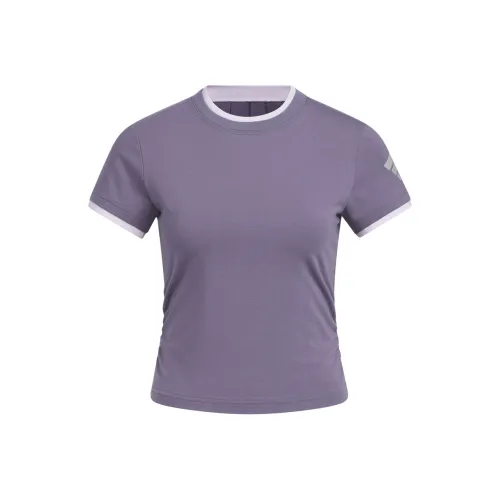 Adidas FOS Мягкий Фиолетовый Женские Футболки
