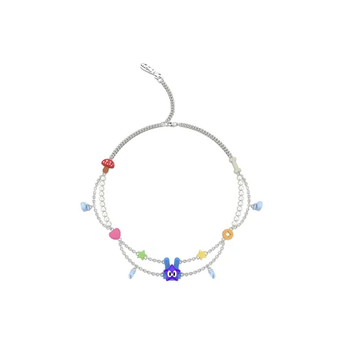 ICEMOBINC Медное ожерелье, белый, золотой, унисекс