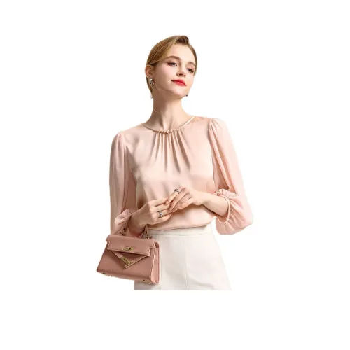 FENHONGMALI Розовые Женские Рубашки