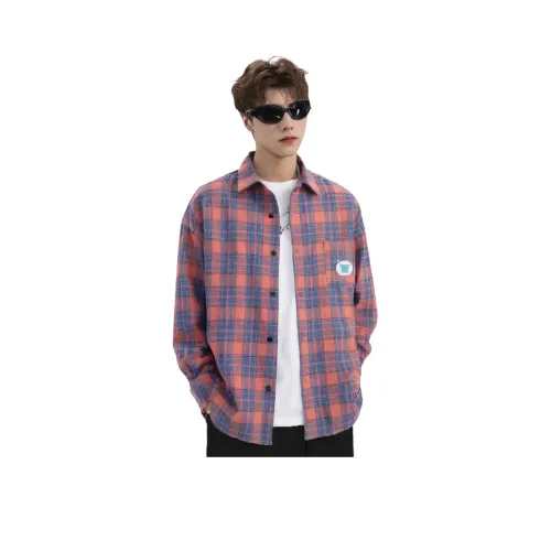 CHOCOOLATE Розовые Унисекс Рубашки