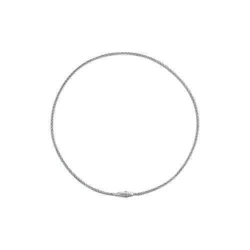 Bottega Veneta Серебряные ожерелья Мужские Серебряные