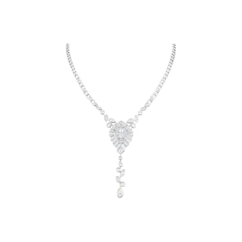 CHANEL КОЛЬЕ LION SOLAIRE DE CHANEL Белое Золото 18 Карат, Бриллианты