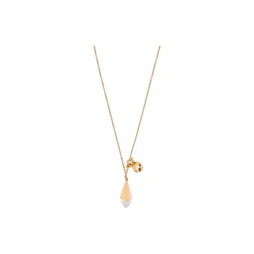 Chloe Brass Necklaces Женские Золото