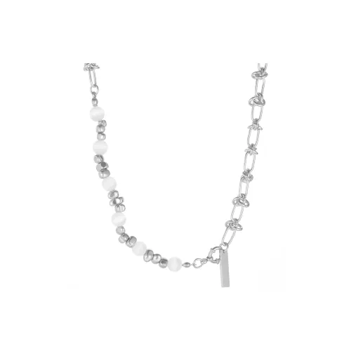 KING OF BLING Сплав Искусственная жемчужина Ожерелья Мужской