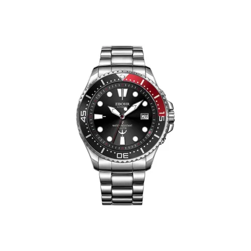 EBOHR Механические Мужские Часы Explorer Collection 43 мм Черные
