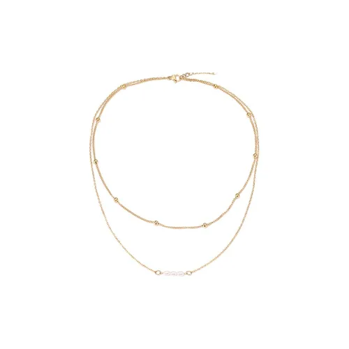 Ожерелья из титанового стального сплава женские серебряные золотые