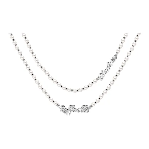 CHARLOTTE RAFFAELLI· Латунь Жемчужная раковина Двойной слой Ожерелье Женское Белое Золото