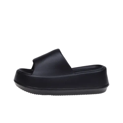 British Knights ЭВА Кожаный Пэчворк Антизапахивающие Слипоны Женские Черные