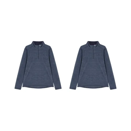 DECATHLON QUECHUA MH100 Флис Одежда Мужская Темно-синий