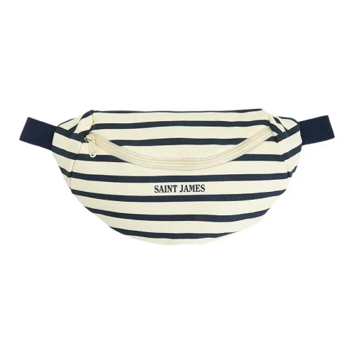 SAINT JAMES Хлопок Бананка Унисекс Темно-синий Экрю