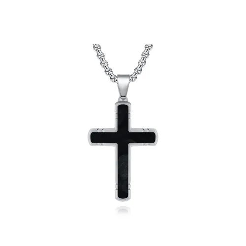 Quarqor Ожерелья из титанового стального сплава Мужской