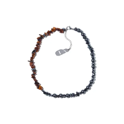 Get'em ON Желтый с шипами Черный с шипами Серебряный ожерелья унисекс