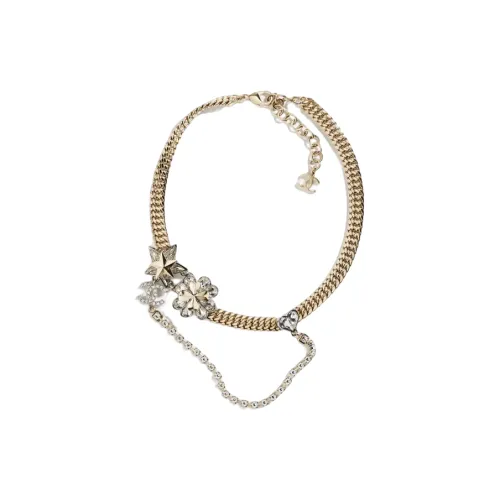 CHANEL 23 Spring Summer Металлическая цепочка на шею Женская