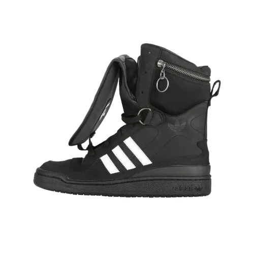 Adidas Originals JS High Топ Скейтборд Кроссовки Мужские Черные