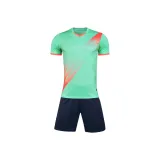 Комплект одежды (Аква-зеленый топ + Синие штаны)