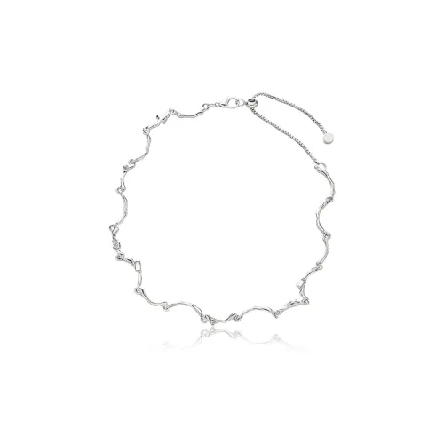 West Island Титановая сталь Ожерелье Серебряное Женское