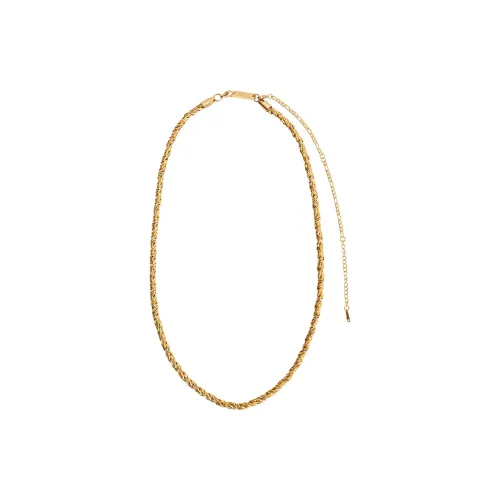 ROADLATIVE Титановые стальные ожерелья мужские золотые