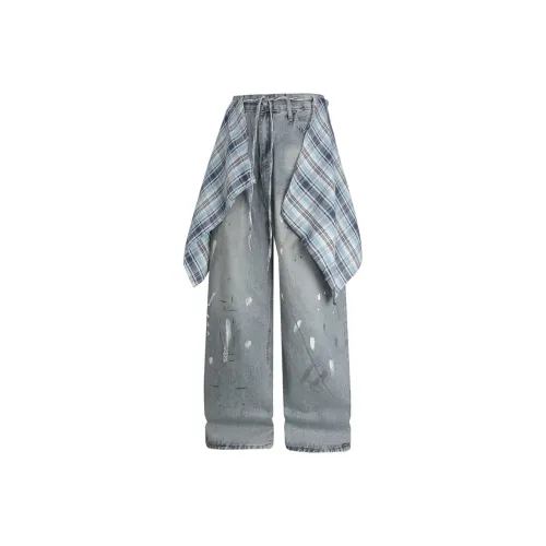 COHX Светло-синие Женские Джинсы