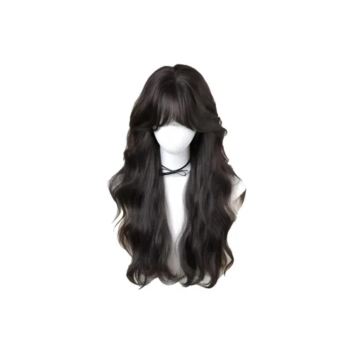 YOUXI Атмосфера Шерстяной завиток Водная рябь Женская Перука