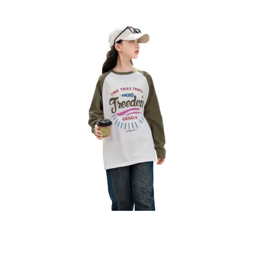 Because no T Рубашка Белый Подростки