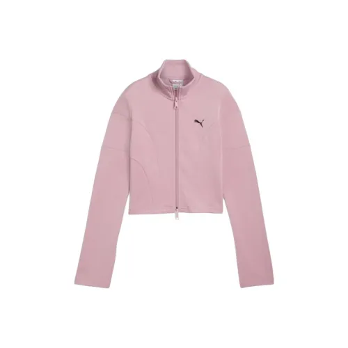 PUMA Укороченная Тонкая Спортивная Куртка Женская