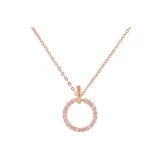 Розово-золотое ожерелье