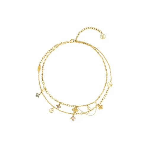 LOUIS VUITTON Blooming Metal Necklaces Женские