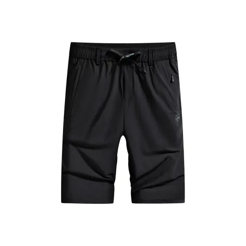 KADANDINUO Черные Мужские Повседневные Шорты