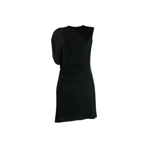 VERSACE Короткое платье с короткими рукавами женское