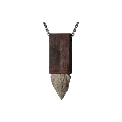 Parts Of Four Серебряные Латунные Каменные Ожерелья Женские Умбра