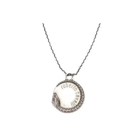 Roberto Cavalli Брасс Колье Мужской Серебряный