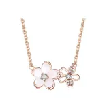 "Sakura" Вы приходите (S925 Серебро {Розово-золотой})