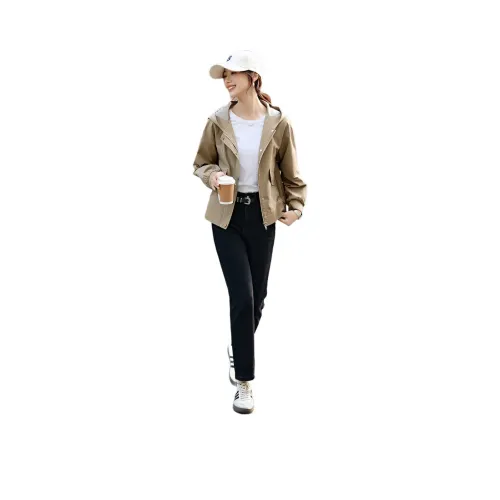 Mo Han Yi Mei Куртка Женская Горох Зеленый