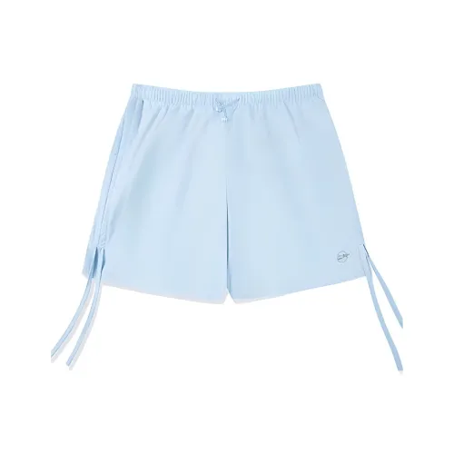 QIAODAN Повседневные шорты женские цвет небесно-синий рассвет
