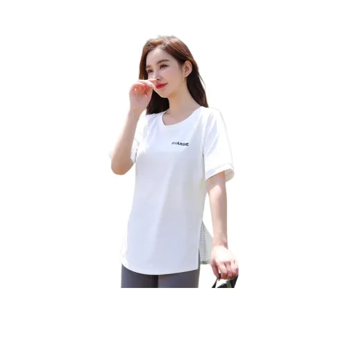 Барби Йога T Рубашка Женская Белая