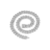 Ромб Кубинское ожерелье (серебряное)