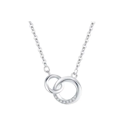 TEEX Микро Pave Циркон Ожерелья Унисекс