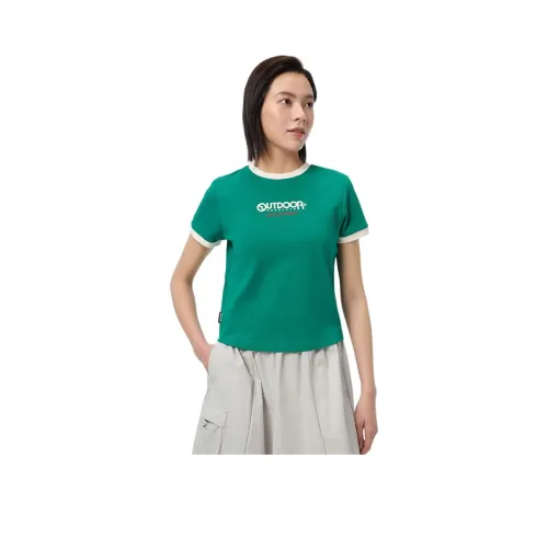 OUTDOOR PRODUCTS T-рубашка Женская Сапфирово-зеленый