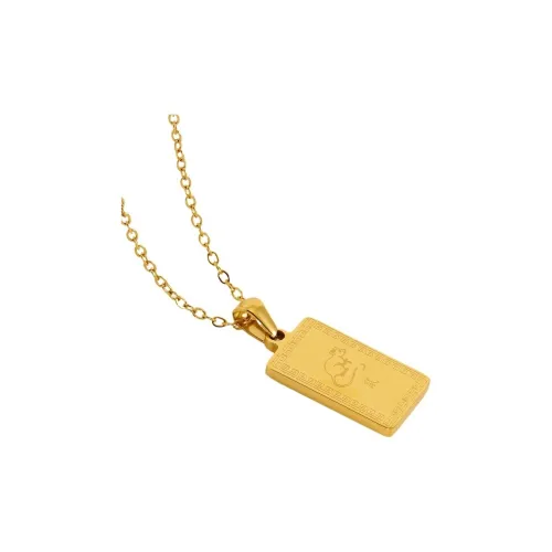 CHRROTA Титановая сталь Ожерелье Унисекс