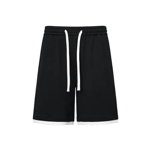 GTRG Черные Унисекс Повседневные шорты