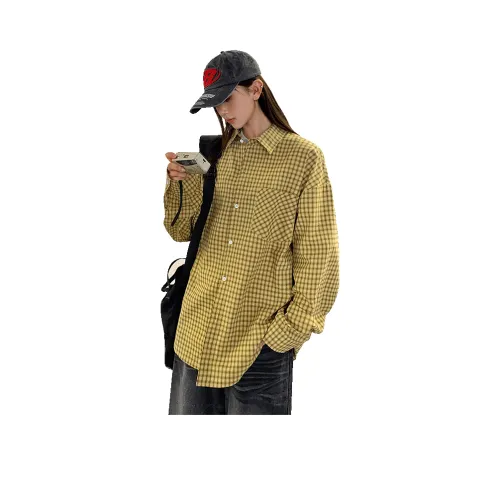 MORii Желтые Женские Рубашки