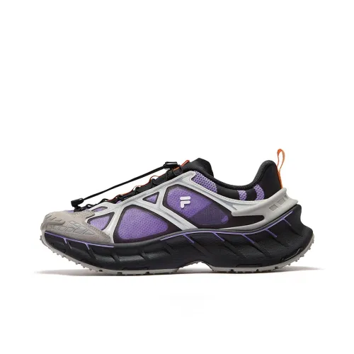 FILA FUSION GLACIER Casual Обувь Мужская Elf Фиолетовый Черный