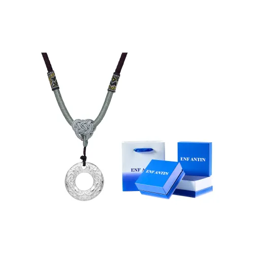 ENFANTIN Стальной Серебряный Покрытый Ожерелье Мужской