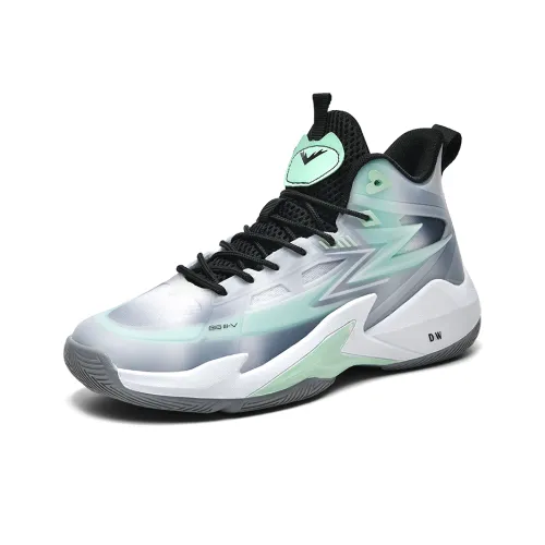 D W Анти KICK Амортизация И Устойчивость К Износу MID Топ Детские Баскетбольные Кроссовки Подростки