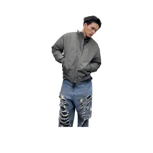 CORNILOT Куртки Пальто Унисекс Волчий Серый