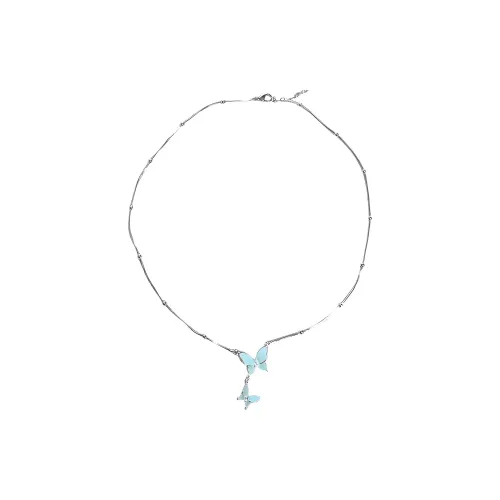 Floating Joy Сплав Масляный капельный ожерелье Женское