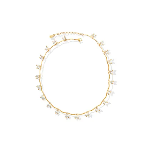 OQD Титановые стальные ожерелья женские