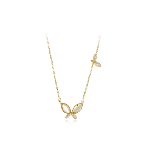 WANLIACC Сплав Ожерелье с бабочкой Женское