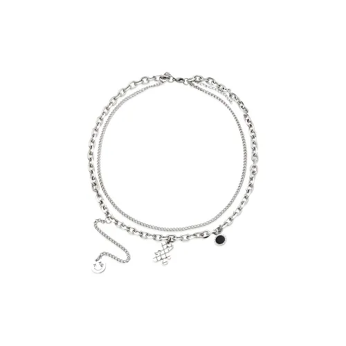 WHY PLAY Ожерелье из титановой стали Унисекс